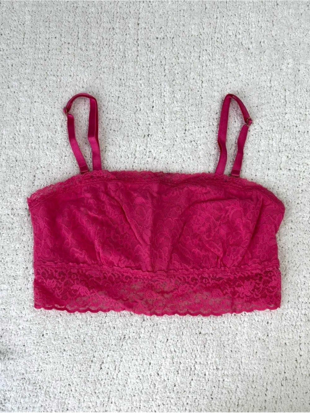 Vintage Victoria’s Secret pink lace bralette